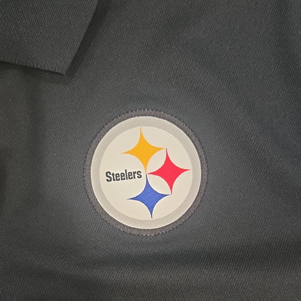 Nike NFL Equipment Pittsburgh Steelers Dri-Fit Polo Shirt Men's- - Picture 3 of 8